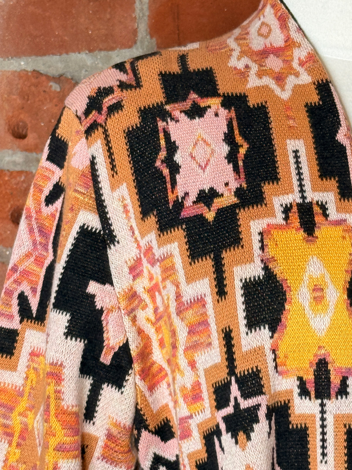 Hayley Menzies Magic Mosaic-Jacquard Cotton Duster | SZ L