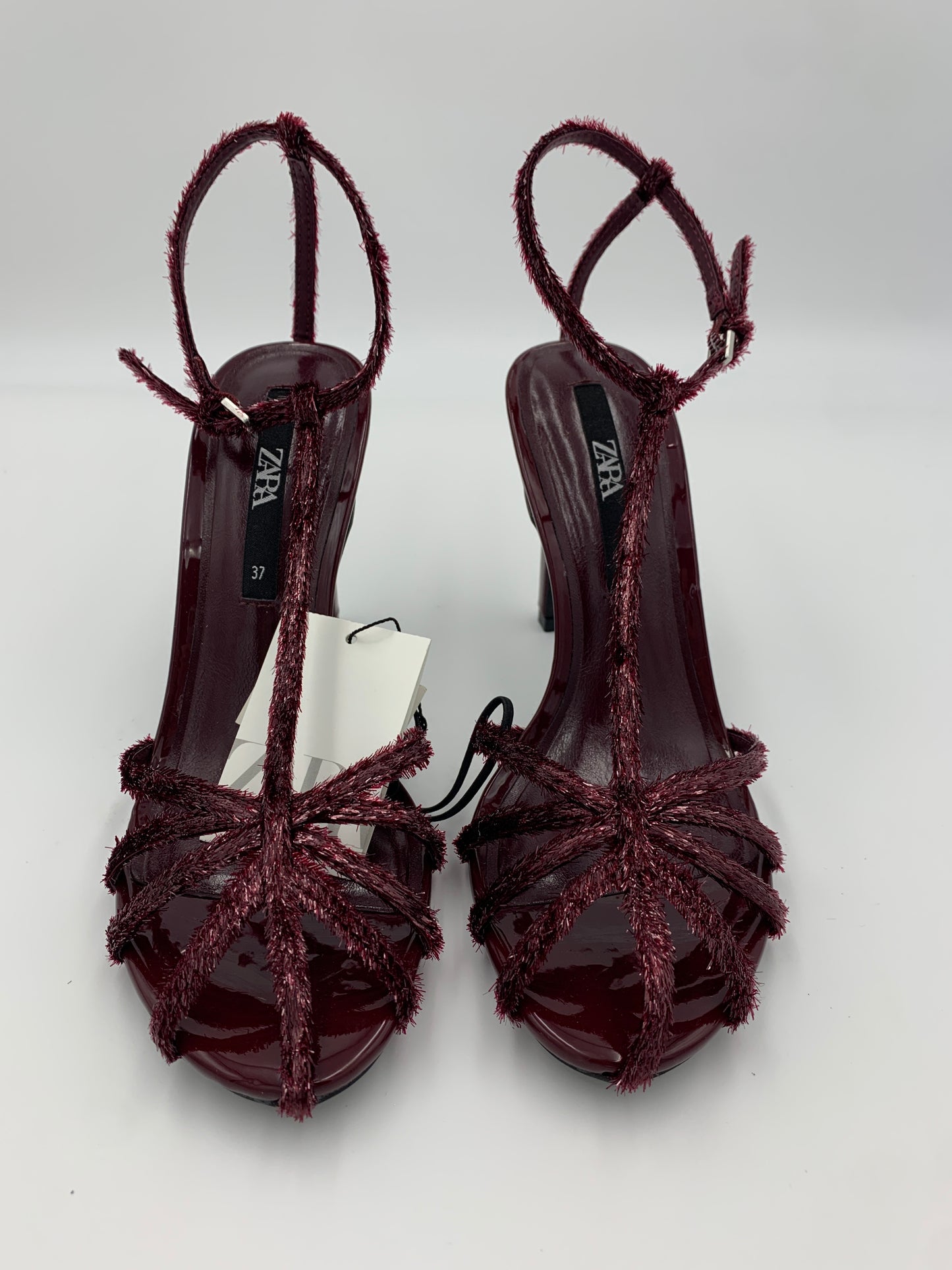 Zara Rhinestone Strappy Sandals | SZ 7 | NWT