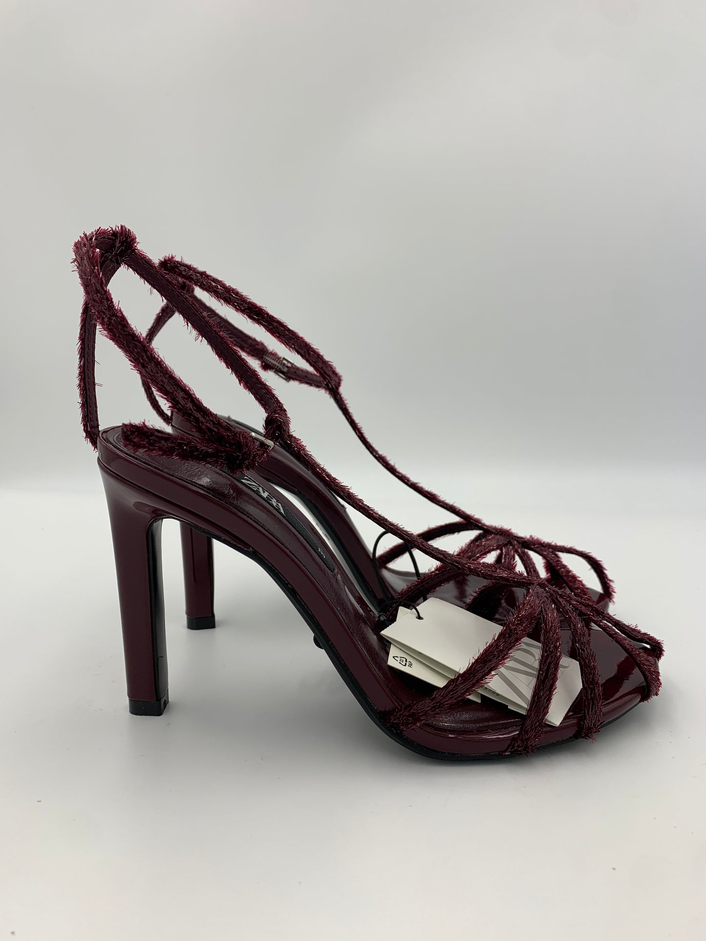 Zara Rhinestone Strappy Sandals | SZ 7 | NWT