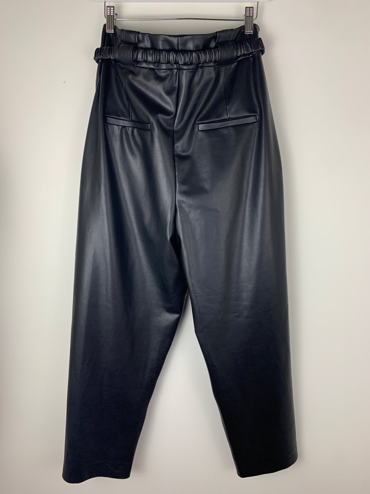 Veronica Beard Coolidge Faux Leather PAnt l SZ 14
