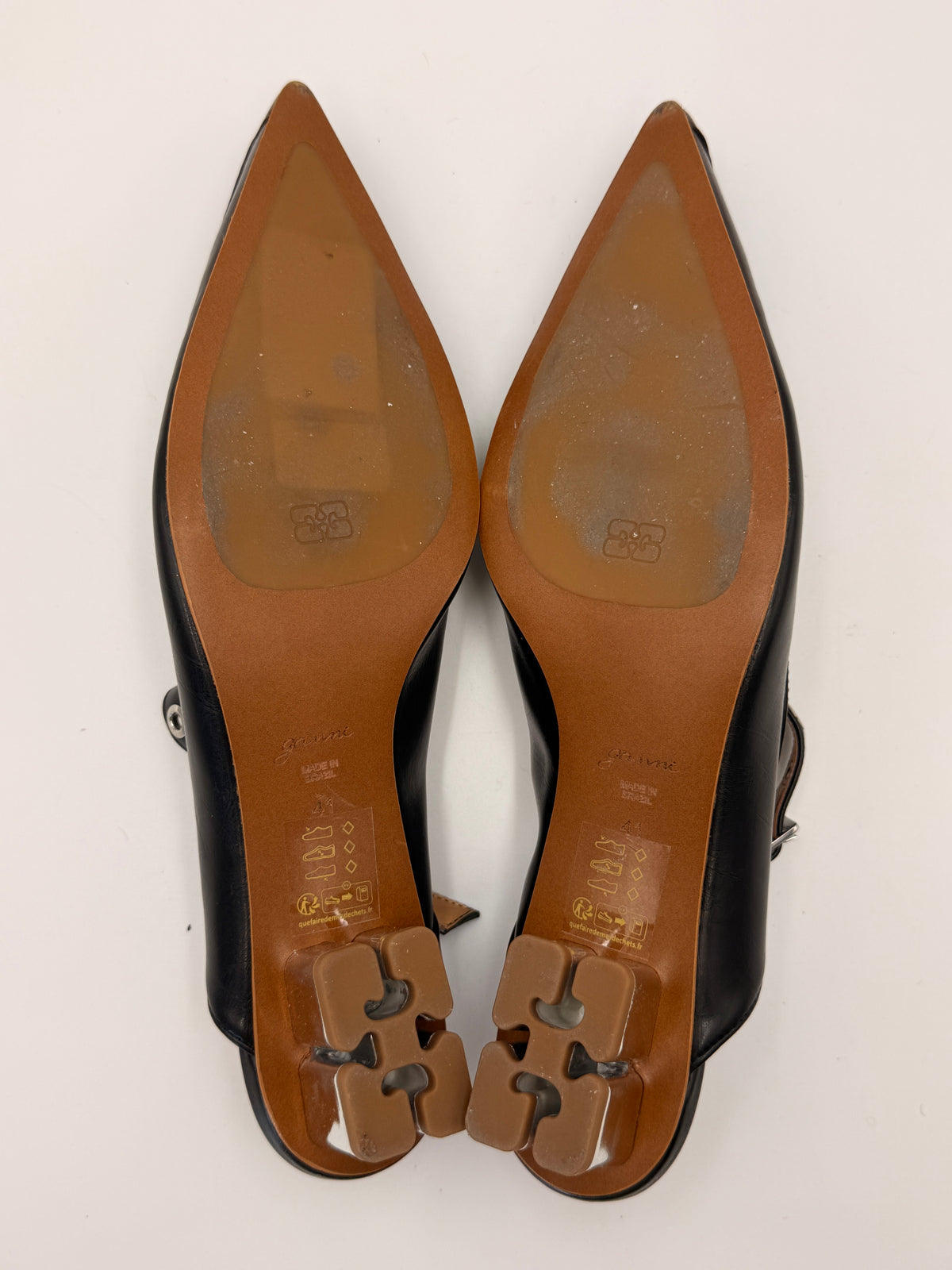 GANNI Lace-Up Mules | SZ 41