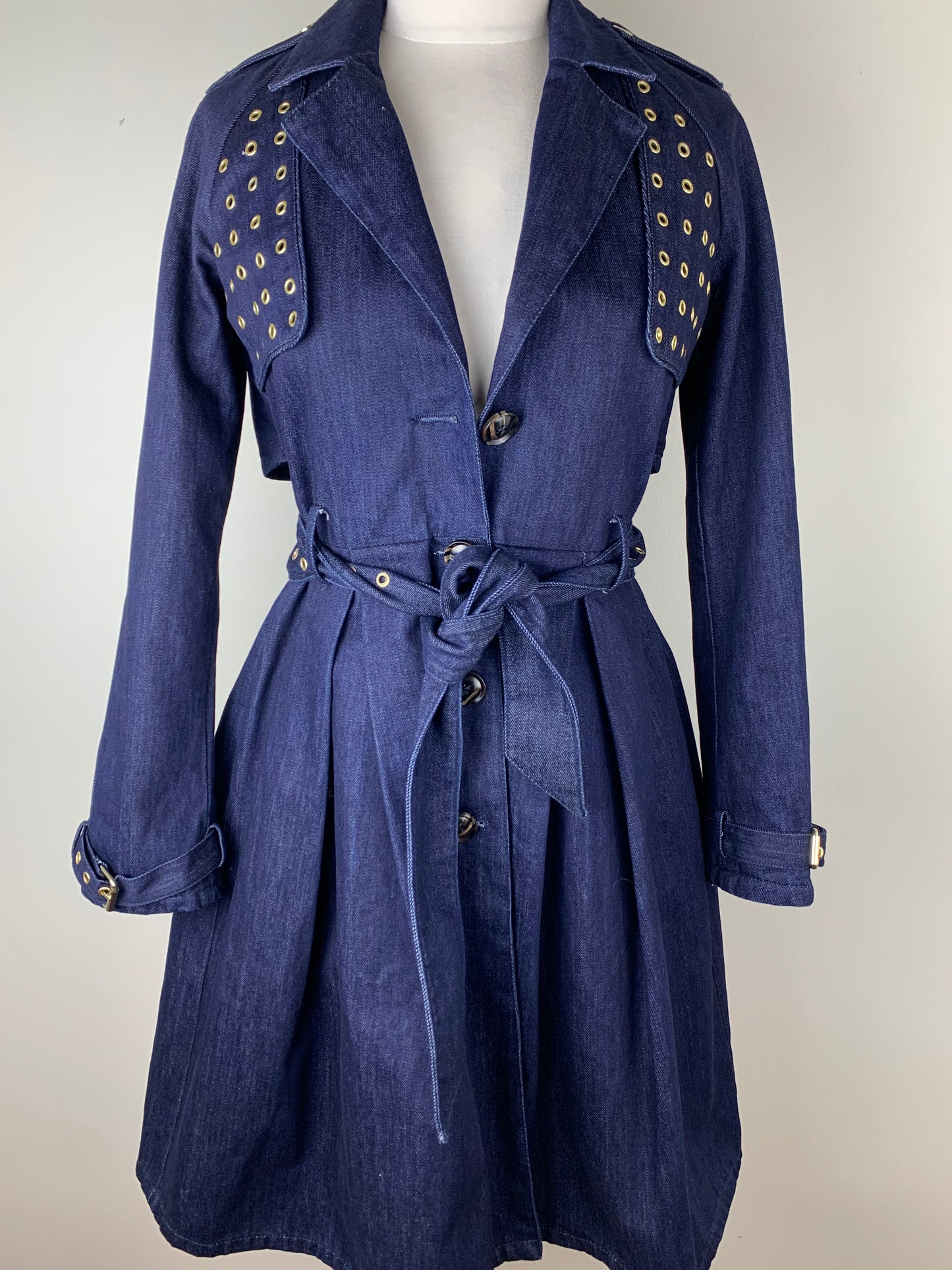 Malika Rajani Sara Denim Trech | SZ XS