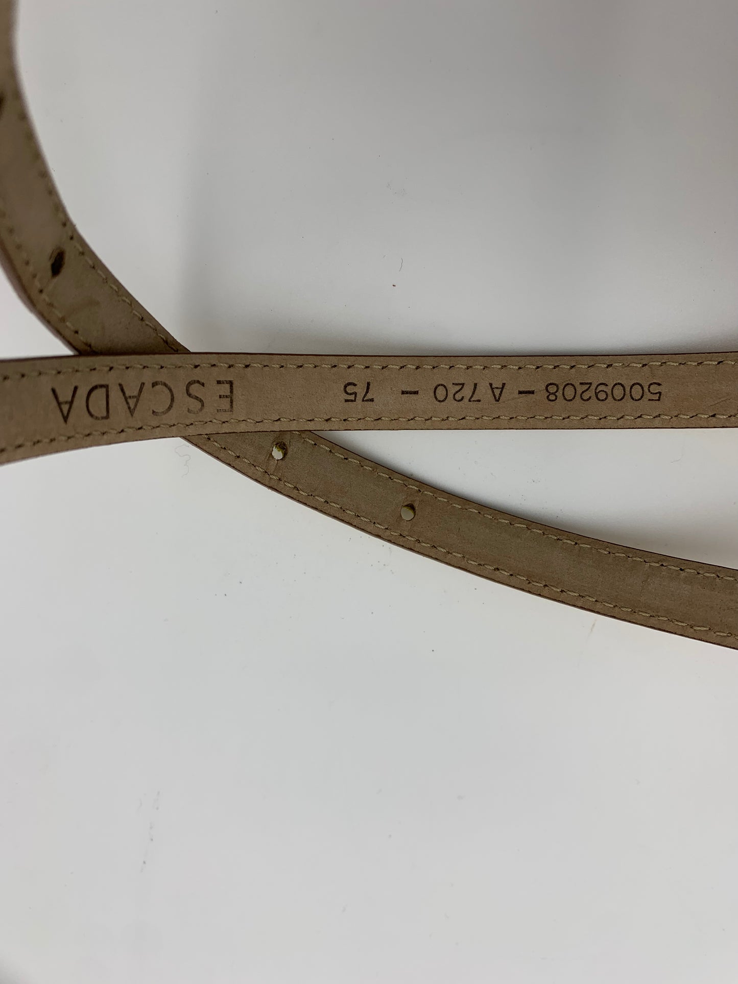 Escada Leather Belt | S