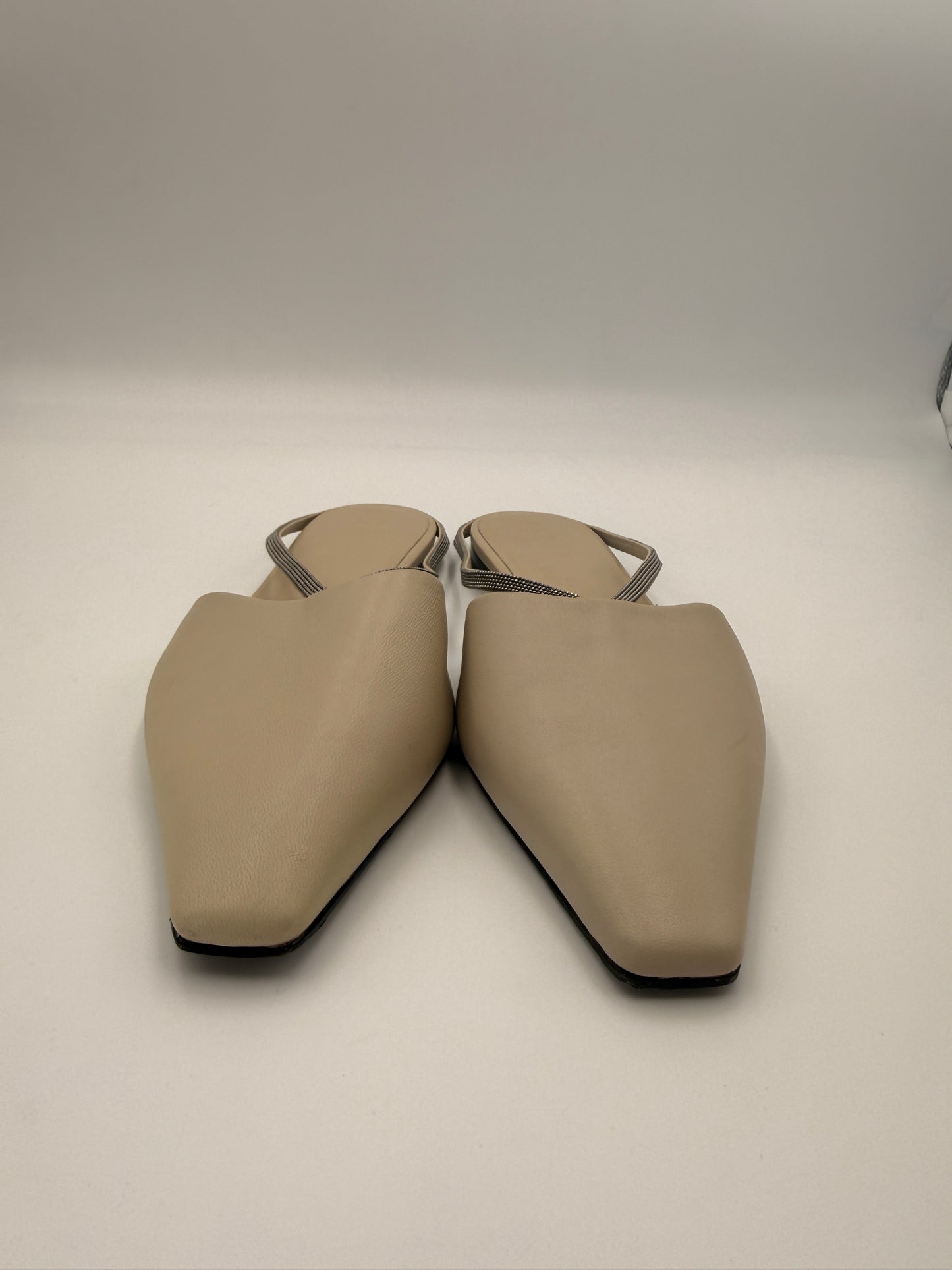 Brunello Cucinelli Monili Embellished Slippers | SZ 41