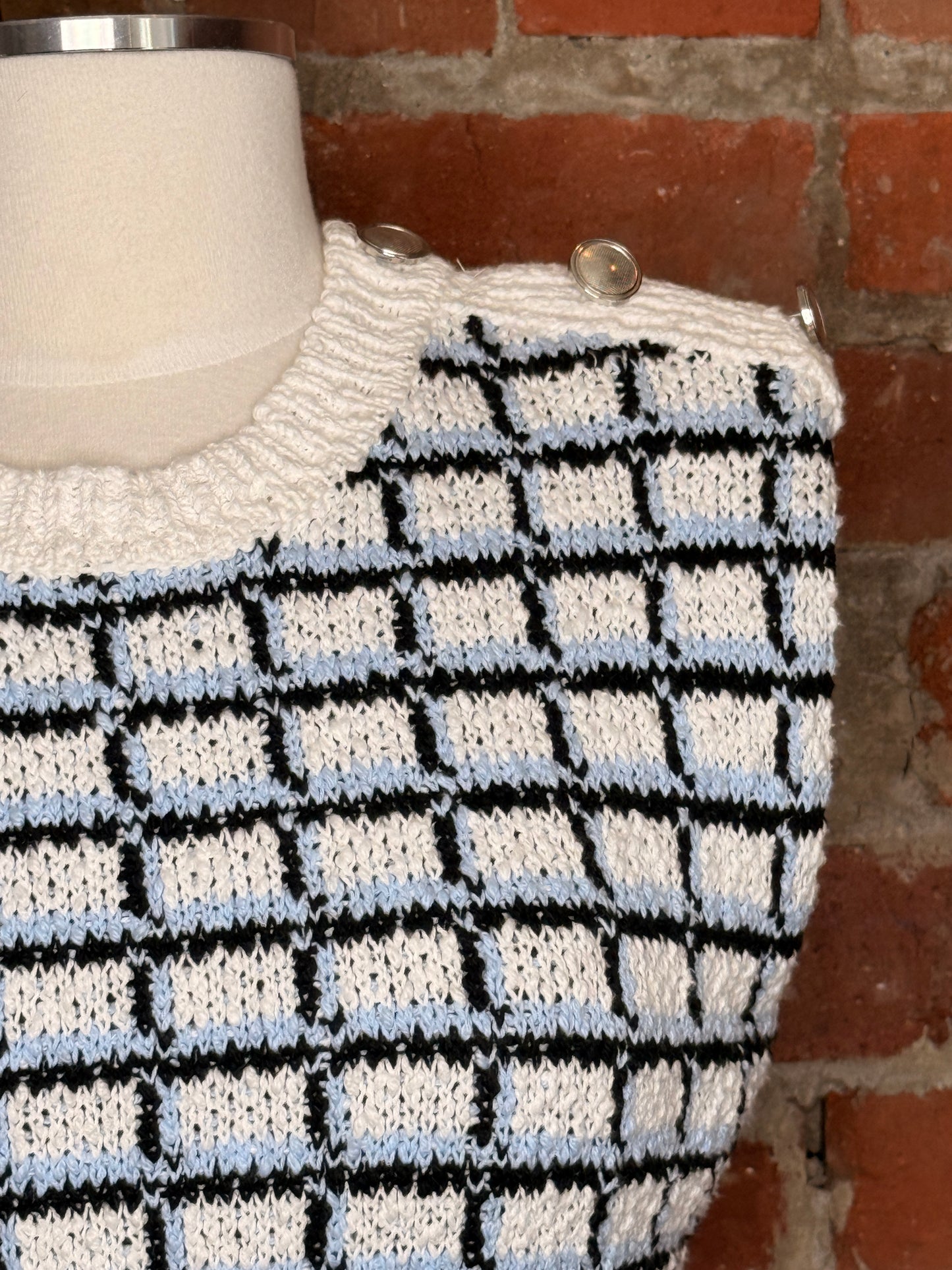 Veronica Beard Nazife Sweater Vest | SZ S