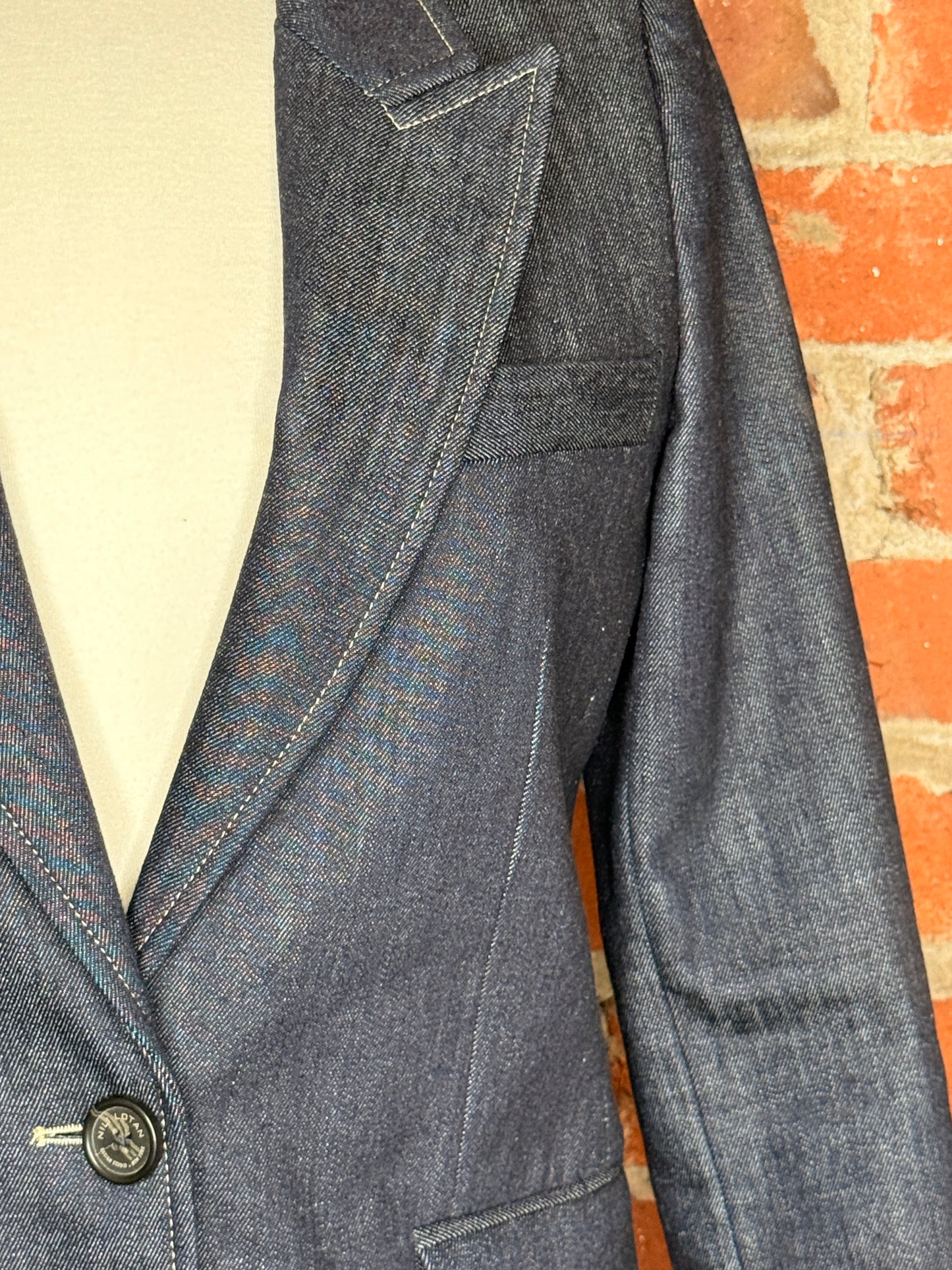 Nili Lotan Denim Blazer | SZ 2