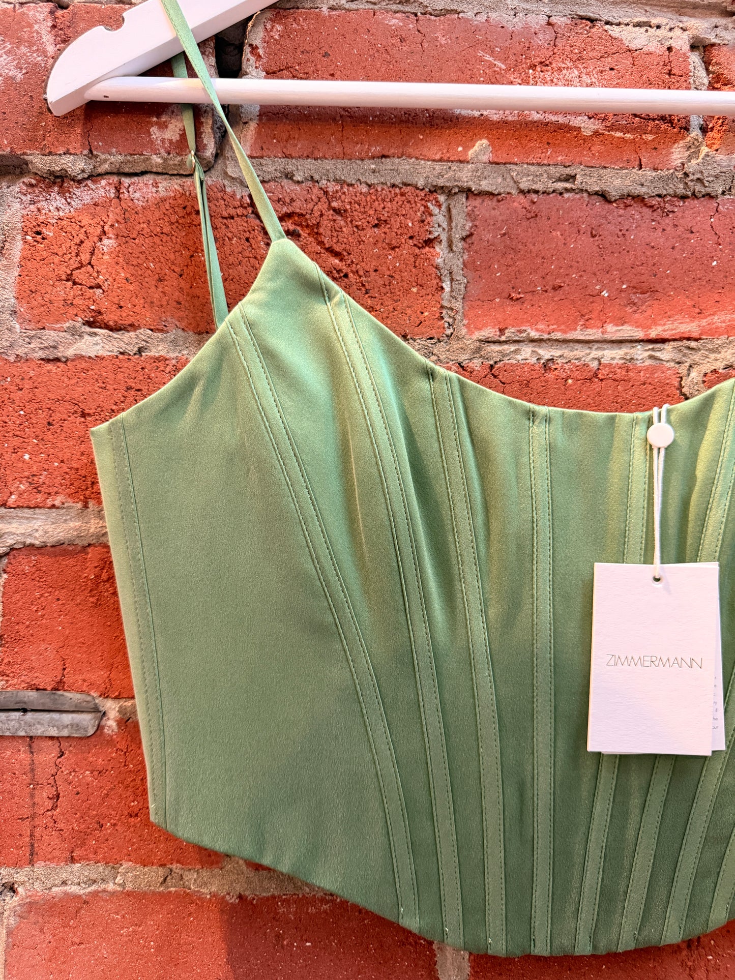 NWT Zimmerman Silk Corset Top | SZ 6