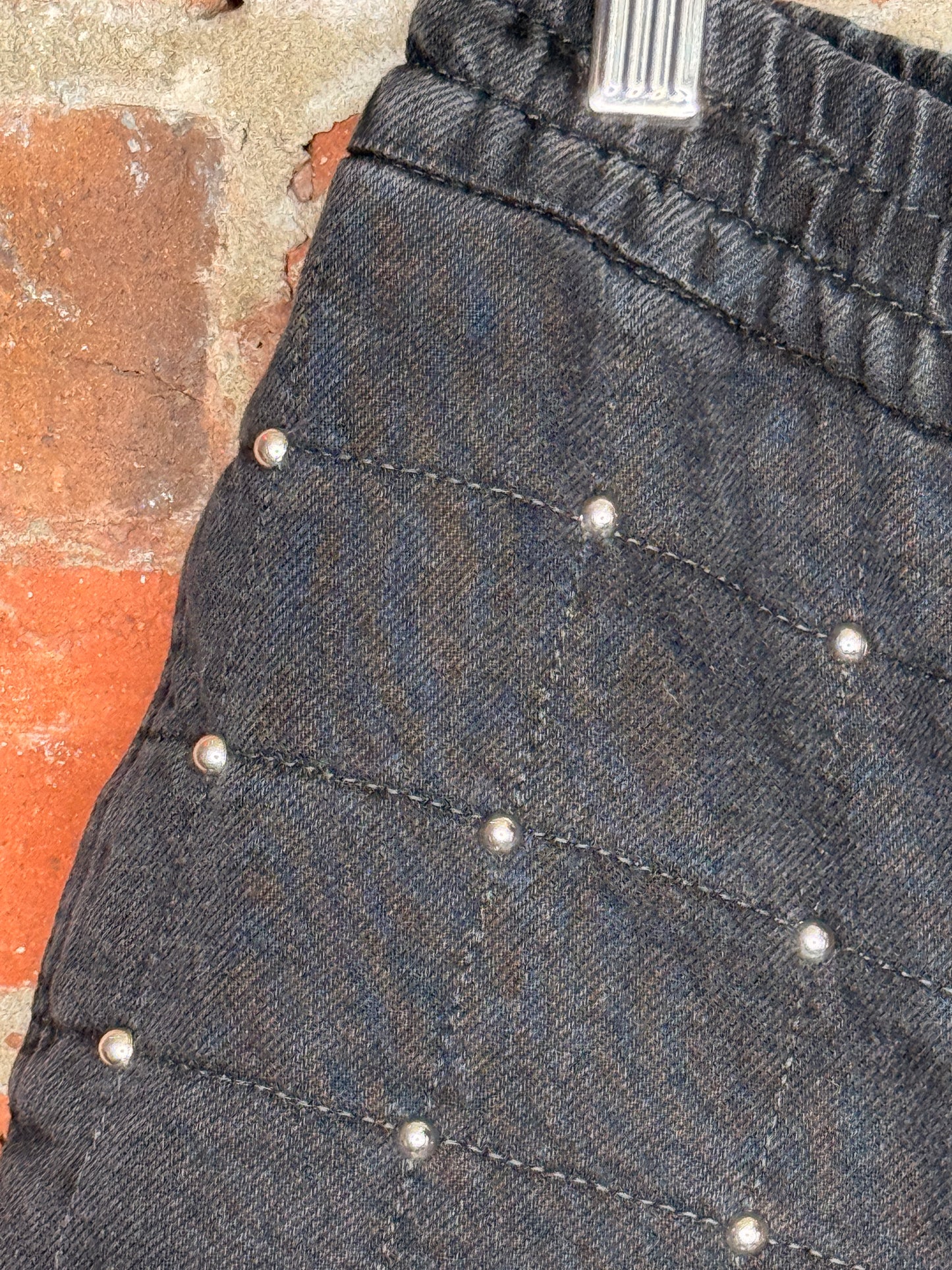 NWT Maje Denim Studded Shorts | SZ 40