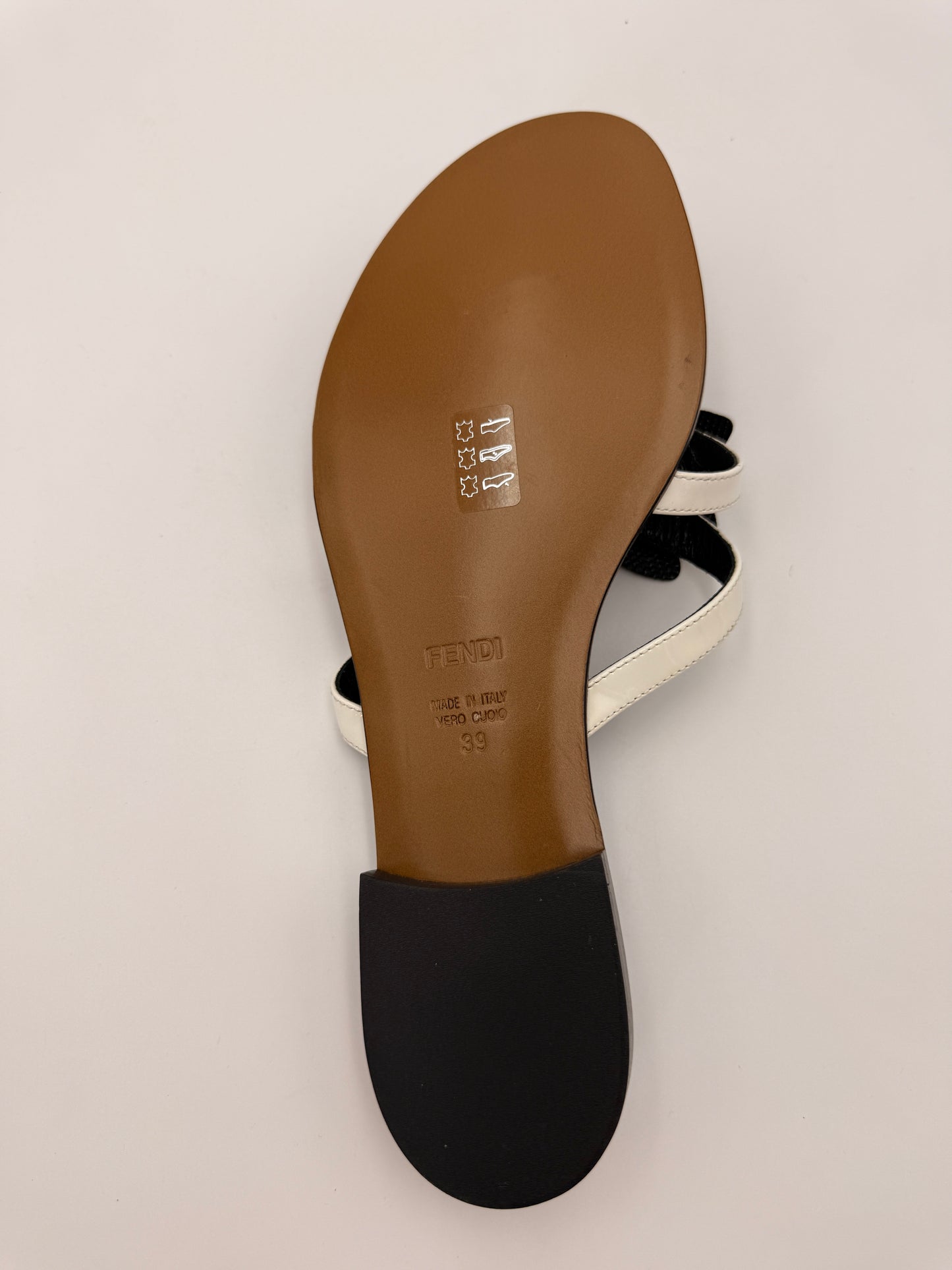 Fendi Jungle Flower Sandals | SZ 39