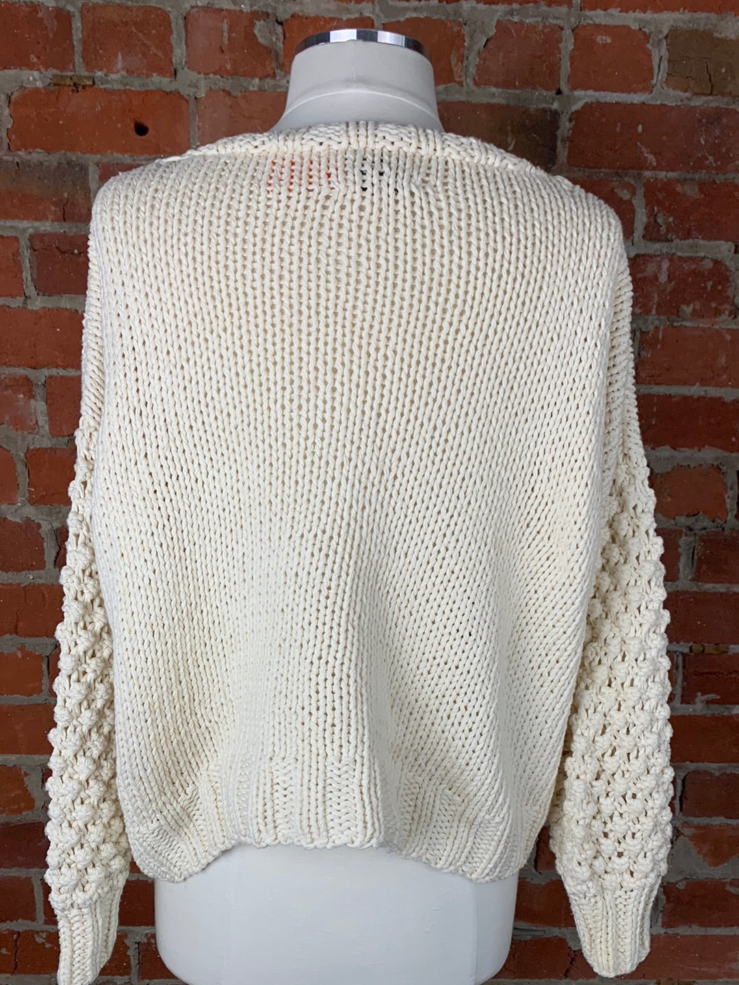 First Born Knits Chunky Sweater | SZ S