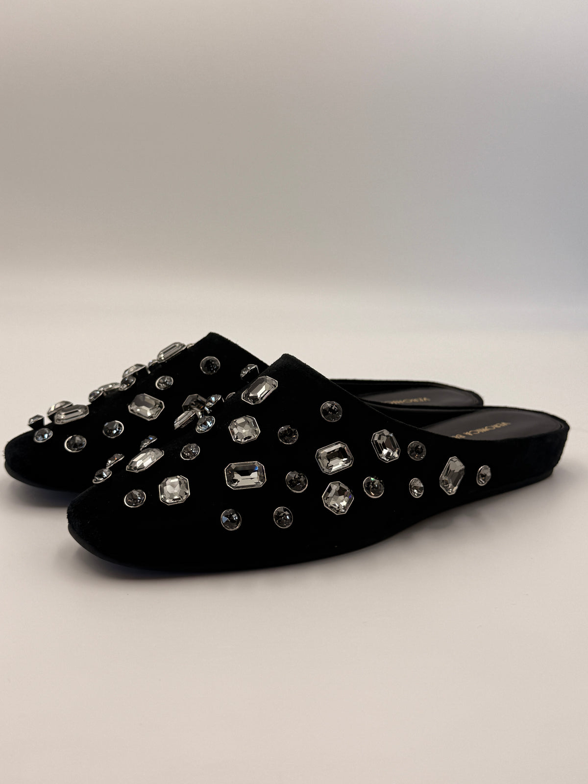 NEW Veronica Beard Narcisa Embellished Mules | SZ 6.5
