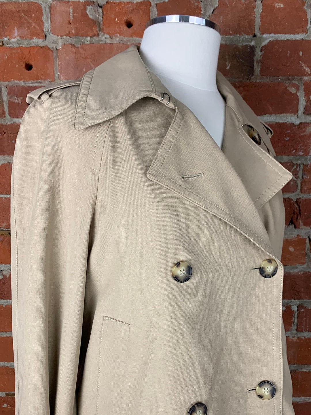 Club Monaco Crop Soft Trench | SZ M | NWT