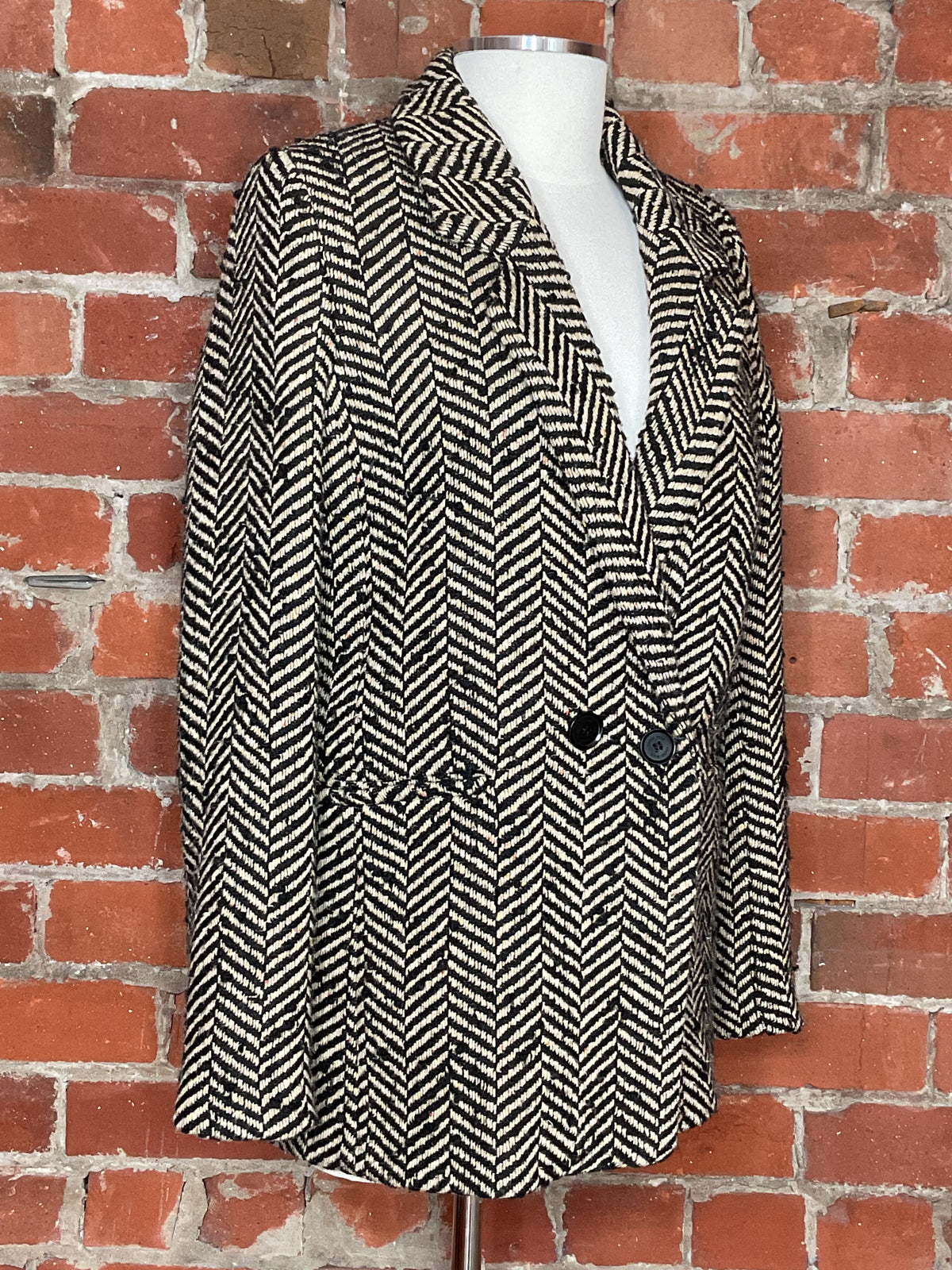 Anine Bing Fishbone Blazer | SZ XS