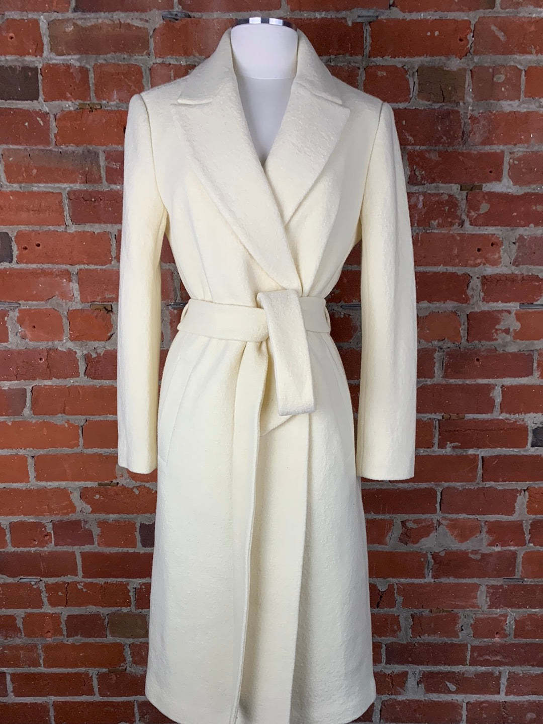 Club Monaco Slim Belted Coat | SZ L | NWT