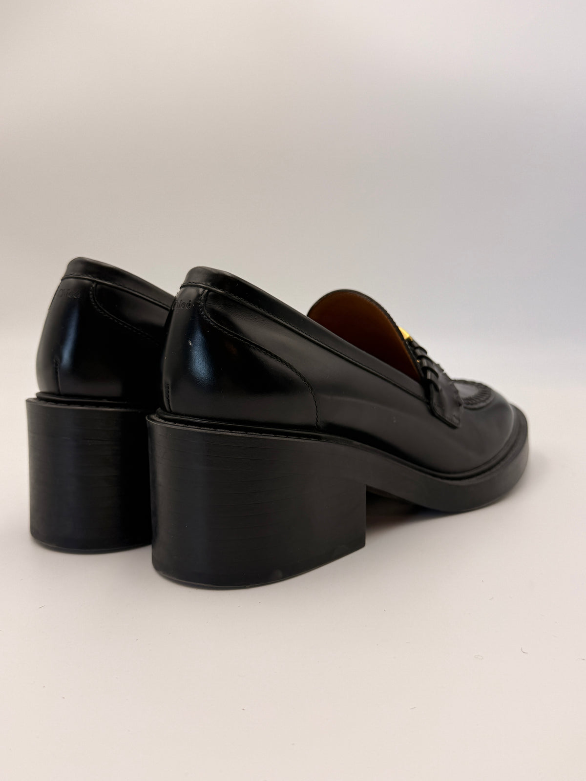 Chloe Marcie Leather Loafers | SZ 39