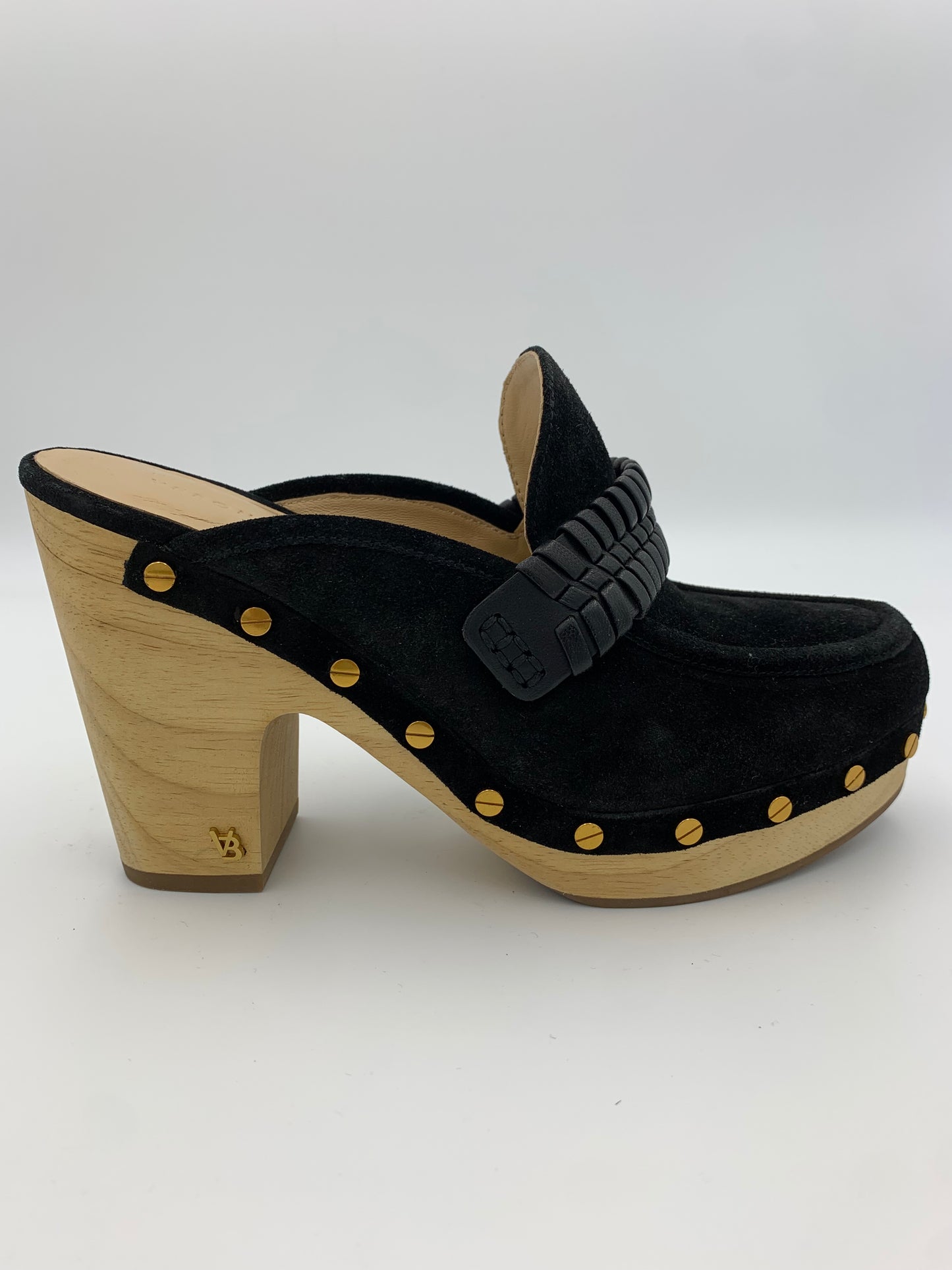 Veronica Beard Delia Suede Clog l SZ 8M l NIB