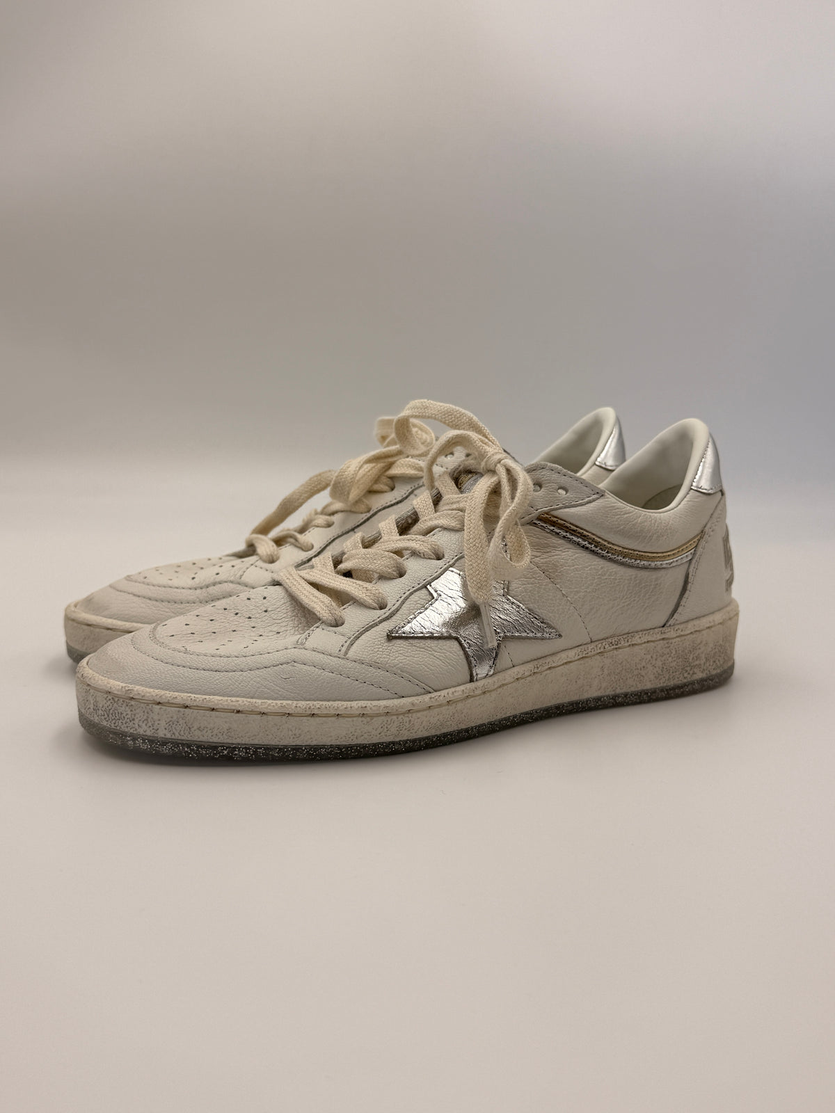 NIB Golden Goose Ball Star with Padded Collar Sneakers | SZ 37