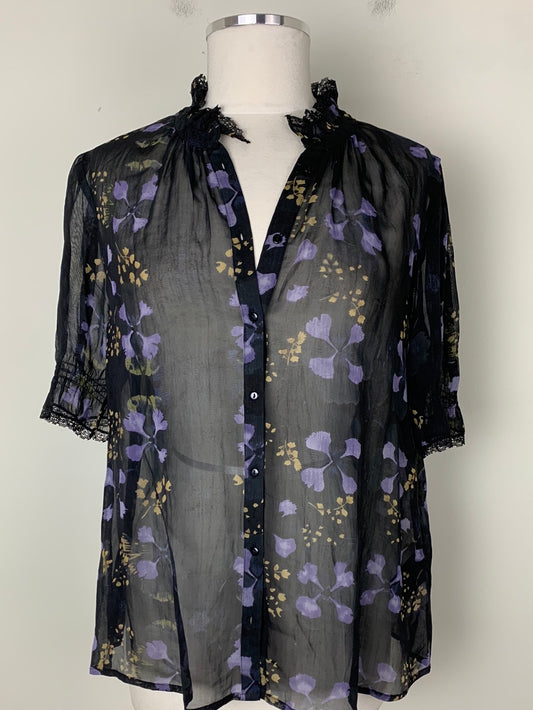 BA&SH Havana Floral Shirt | SZ M