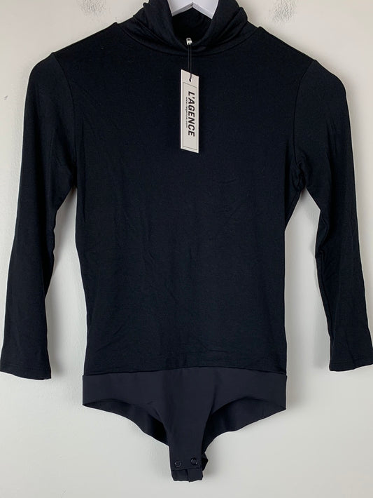 L'Agence Aida Turtle Neck Bodysuit | SZ XS | NWT