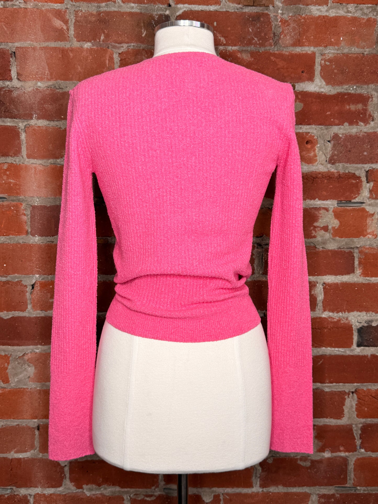 NWT Jacquemus Le Gilet Noue Twisted Cardigan | SZ 36