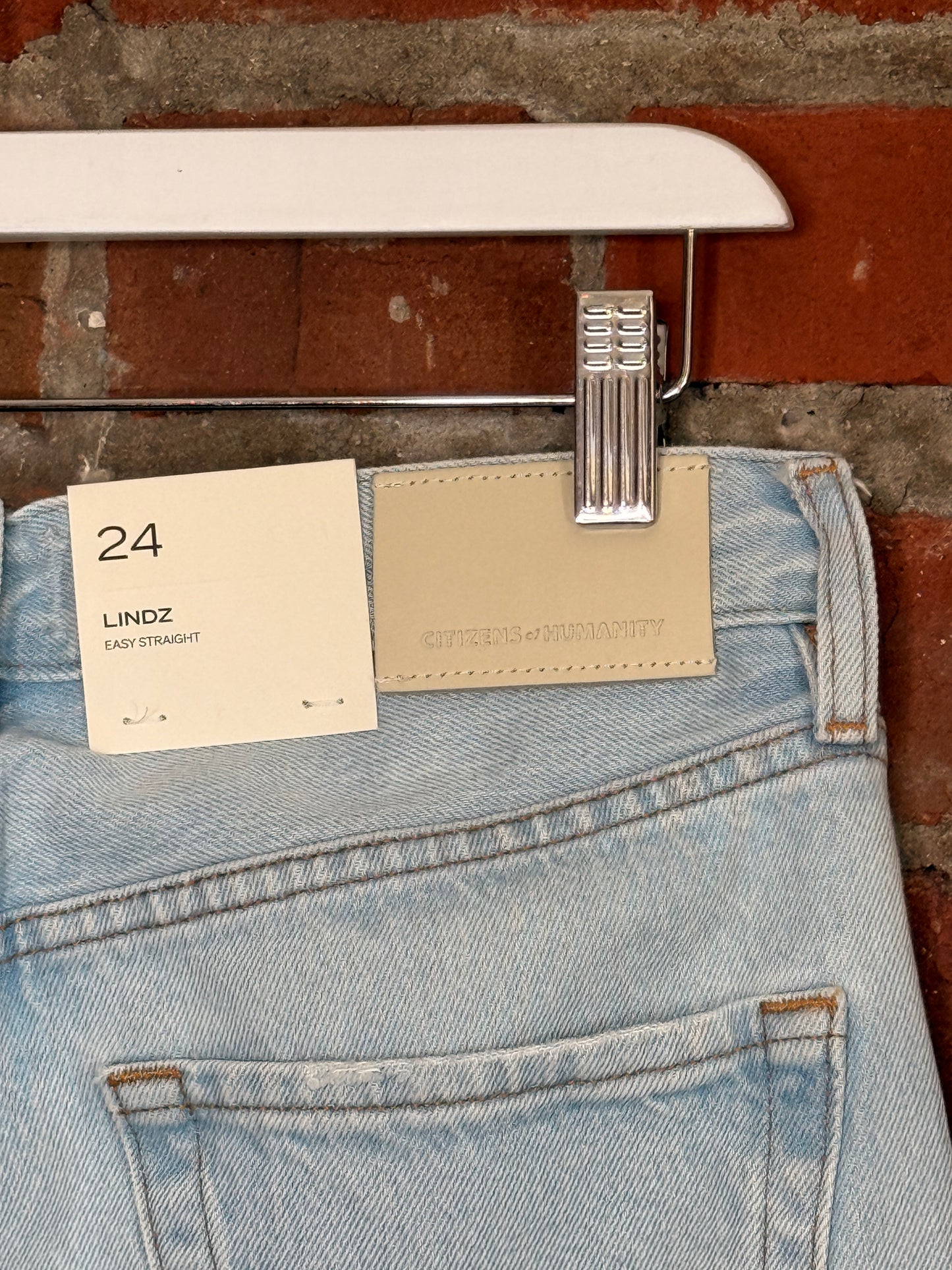 NWT Citizens of Humanity Lindz Easy Straight Jean | SZ 24