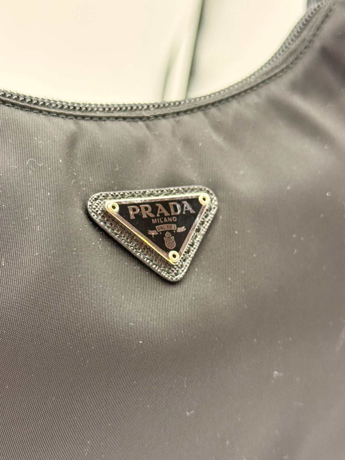 Prada Black Tessuto Nylon Mini Bag