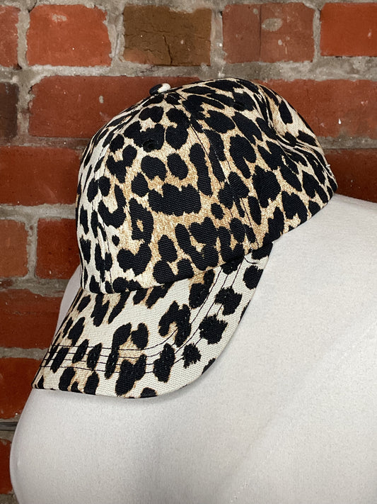 GANNI Canvas Baseball Cap | OS