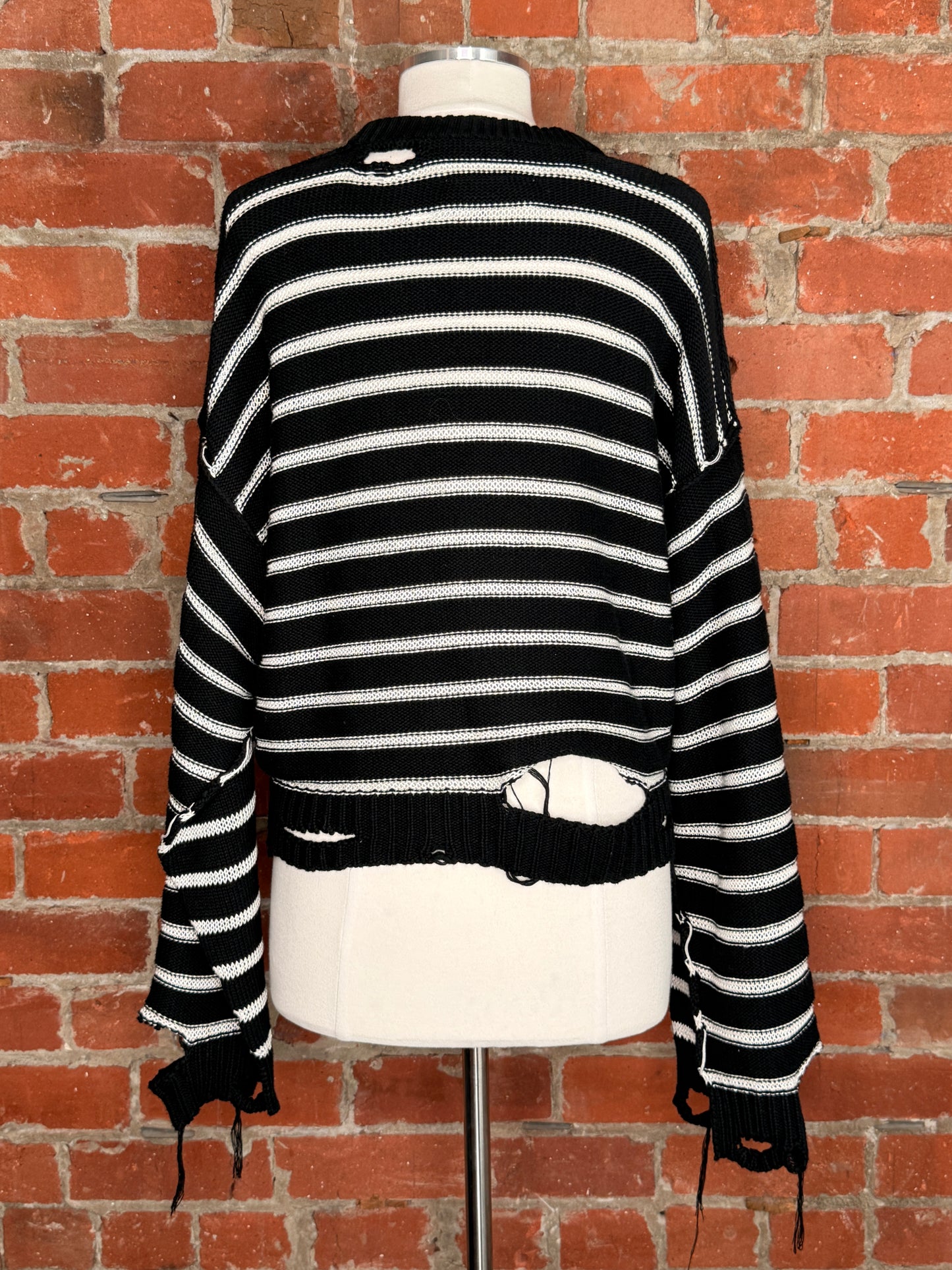 Maison Margiela Distressed Sweater | SZ S
