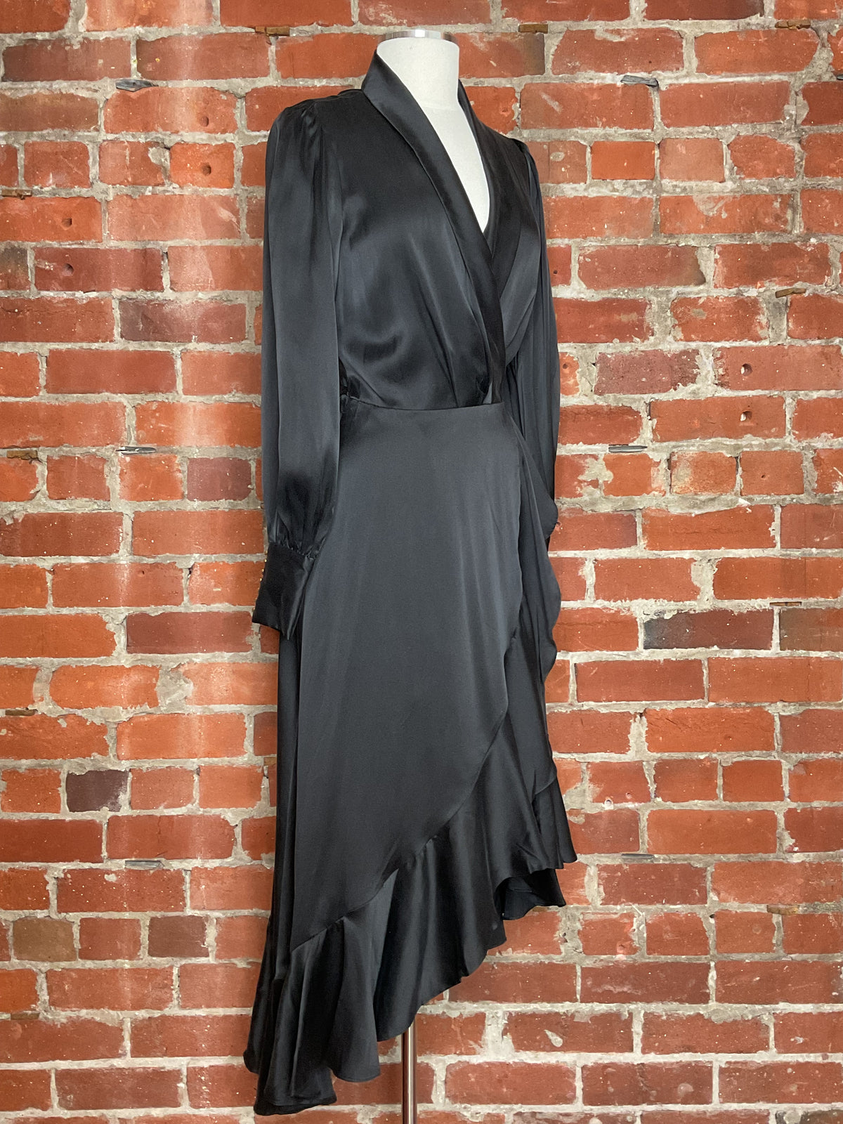NWT Zimmerman Silk Wrap Midi Dress | SZ 1