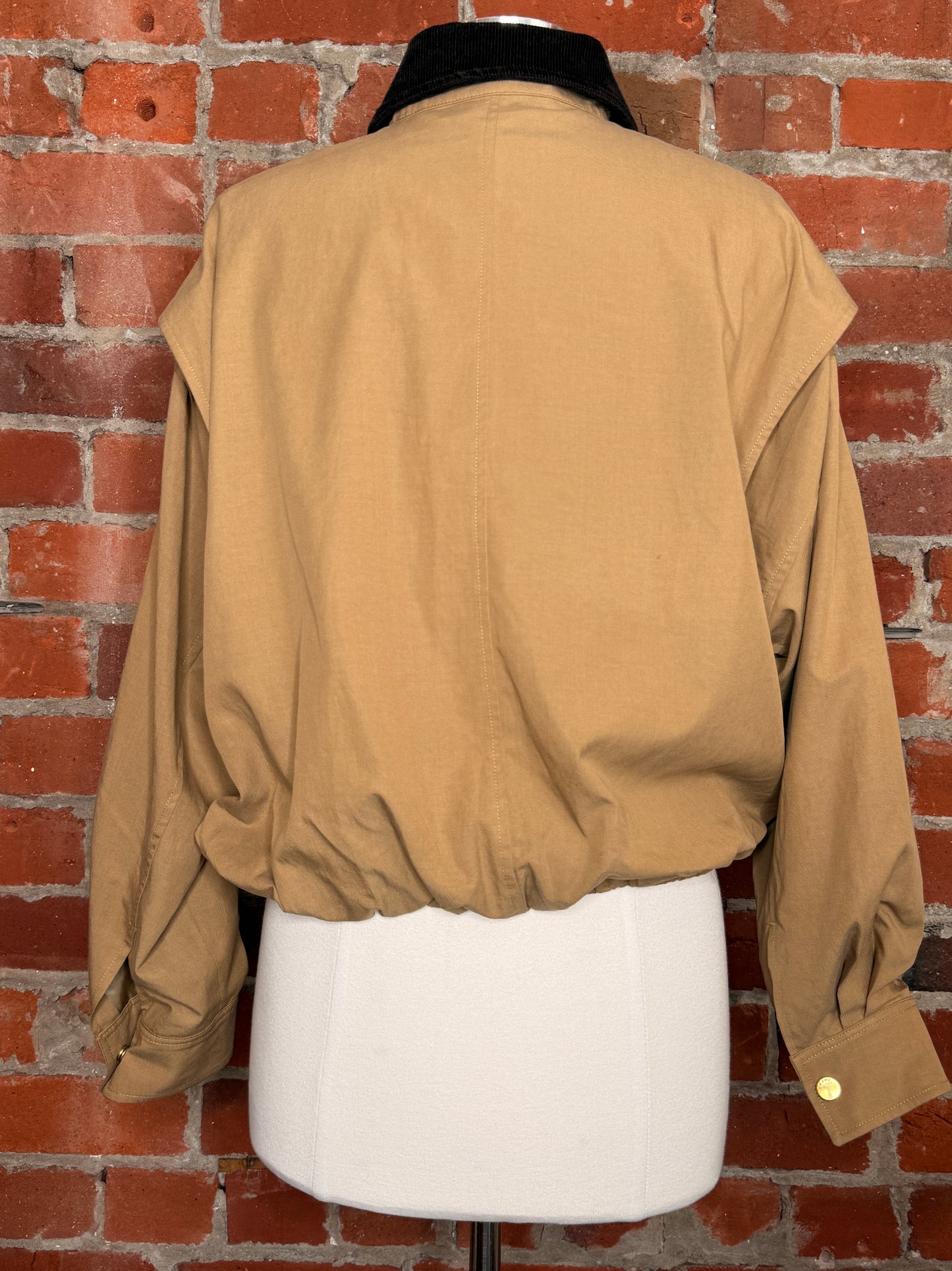 NWT Frame The Cord Bubble Jacket | SZ S