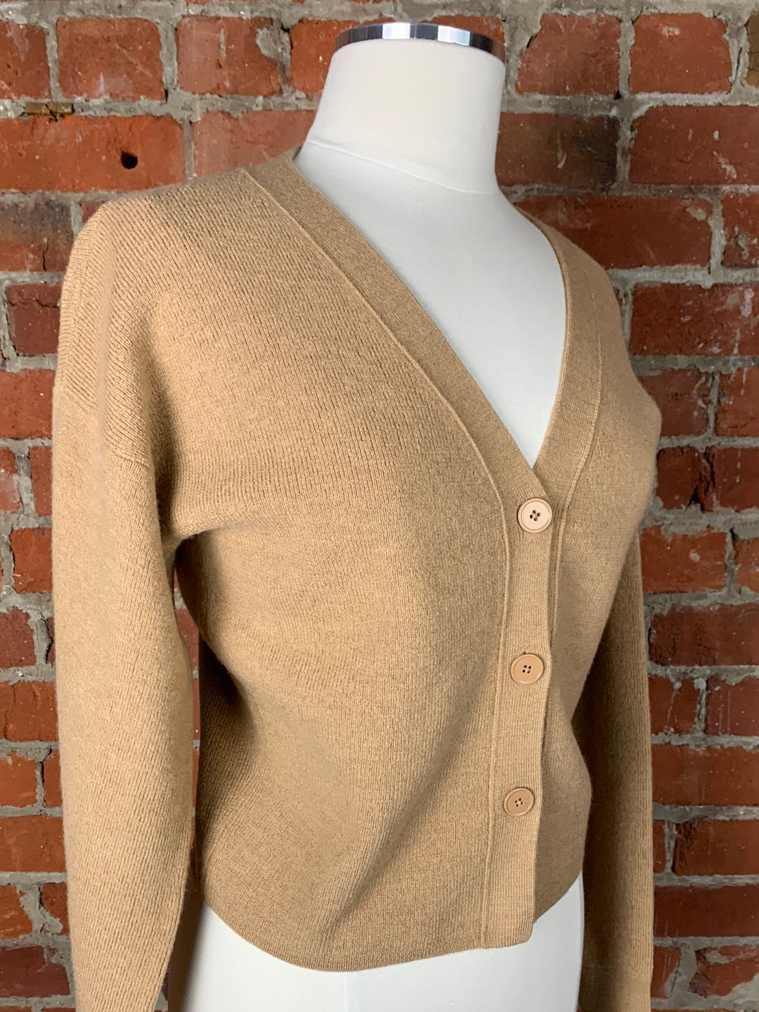 Club Monaco Shrunken Boiled Knit Cardigan | SZ M | NWT