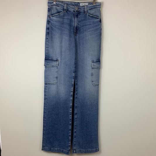 AG Gatina Cargo Wide-Leg Jeans | SZ 28