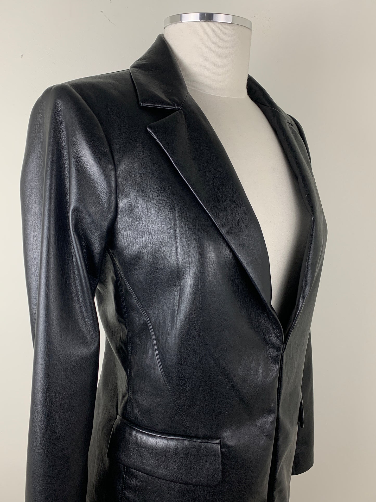 Alice + Olivia Mya Faux Leather Jacket | SZ 6