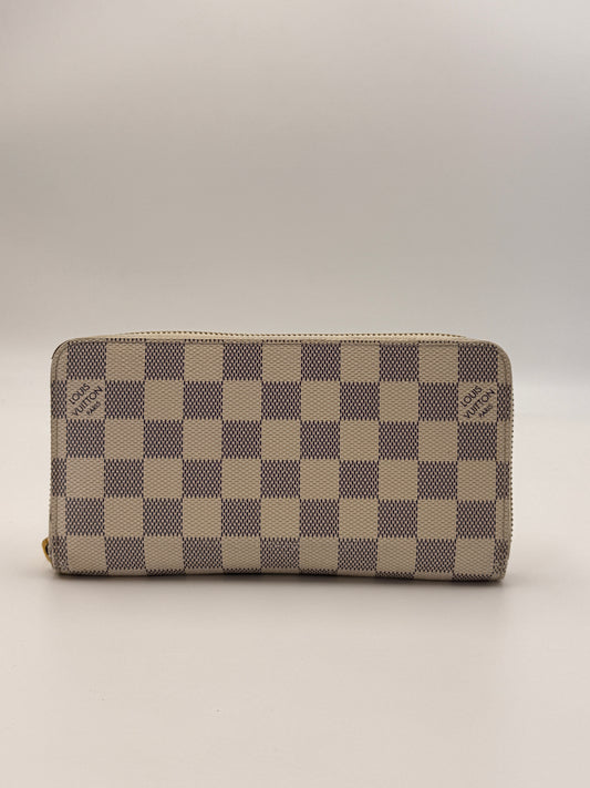Louis Vuitton Damier Azur Zippy Wallet