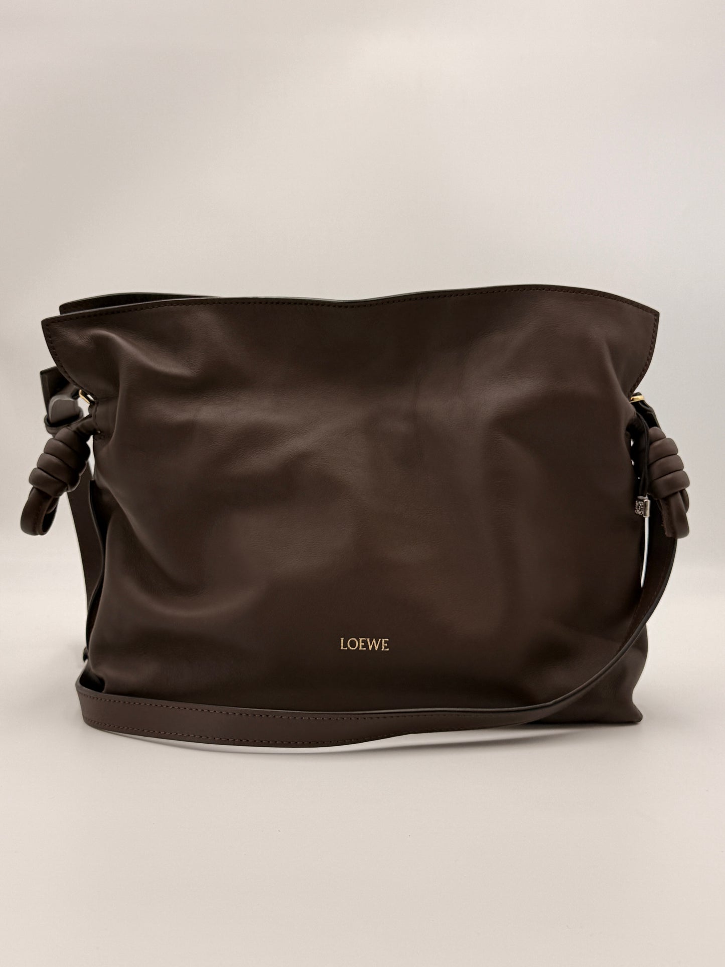 Loewe Flamenco Leather Clutch Bag