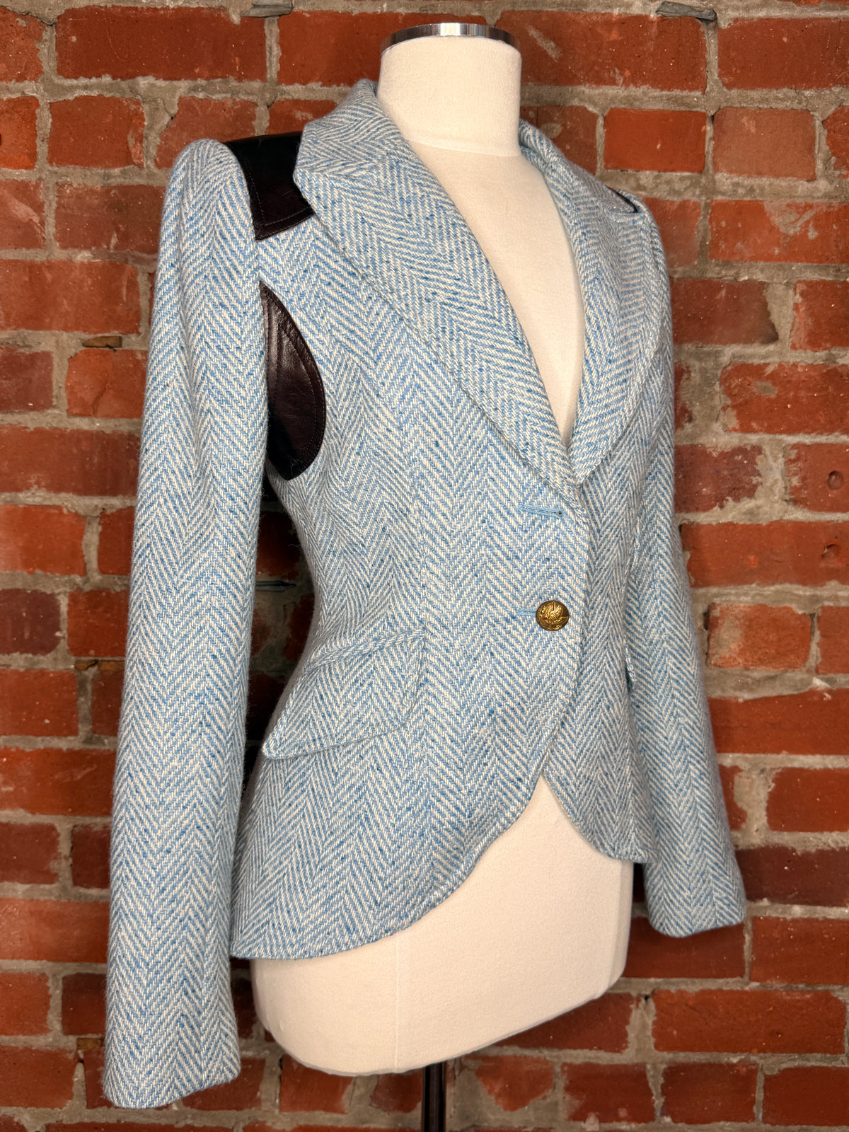 Smythe Rifle Patch Equestrian Blazer | SZ 6