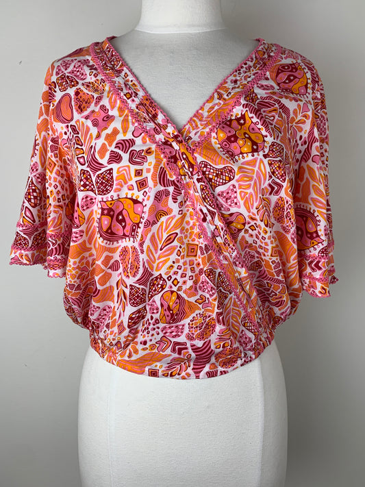 Poupette St Barth Becca Chgal Top | SZ L