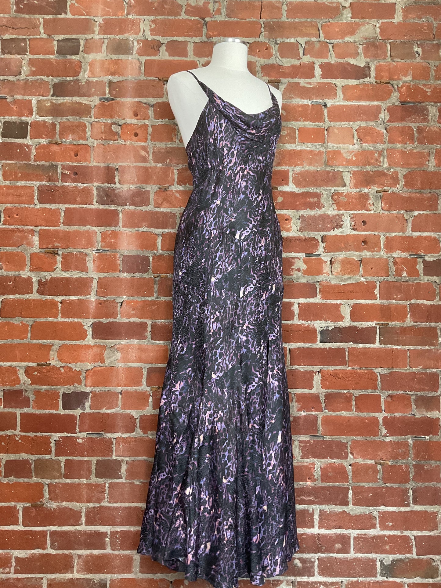 NWT Isabel Marant Manelia Draped Fill de Coupe Dress | SZ 38