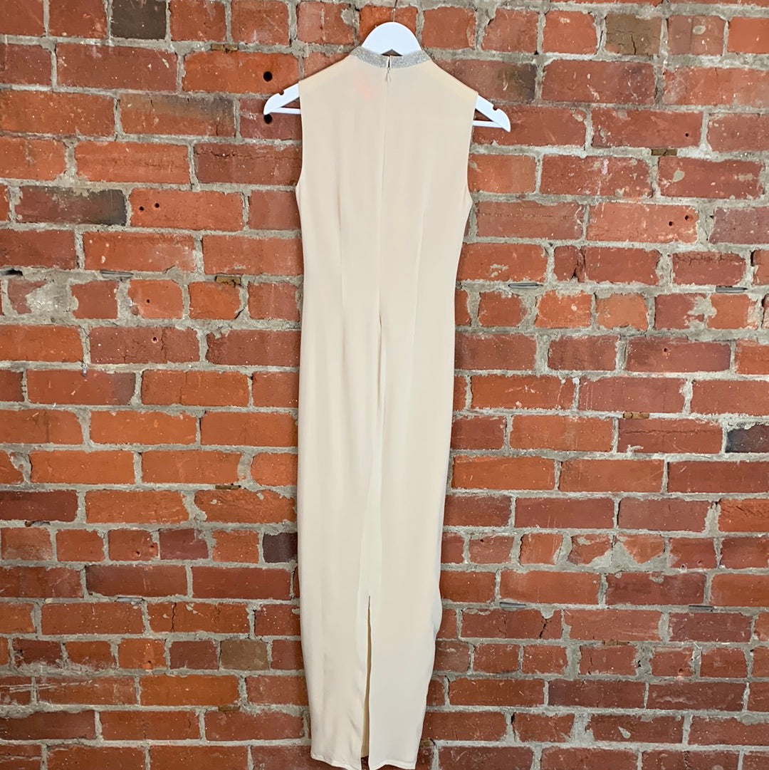 Fabiana Filippi Silk Maxi Dress | SZ XS