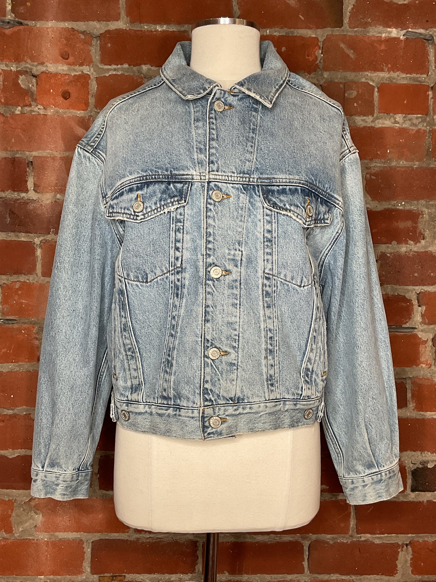 NWT Agolde Charli Oversized Denim Jacket | SZ S