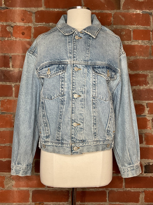 NWT Agolde Charli Oversized Denim Jacket | SZ S