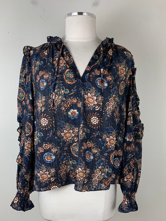 Ulla Johnson Manet Floral Blouse | SZ 6