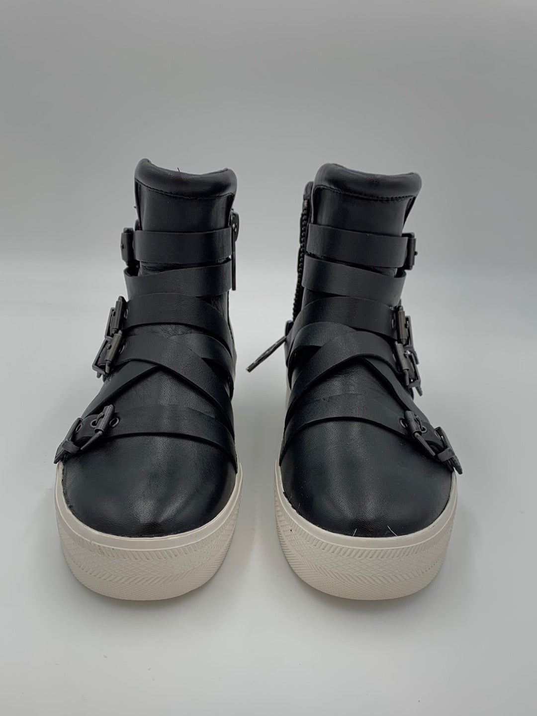 ASH Jet leather Platform Hi Top Sneaker | SZ 38 | NIB