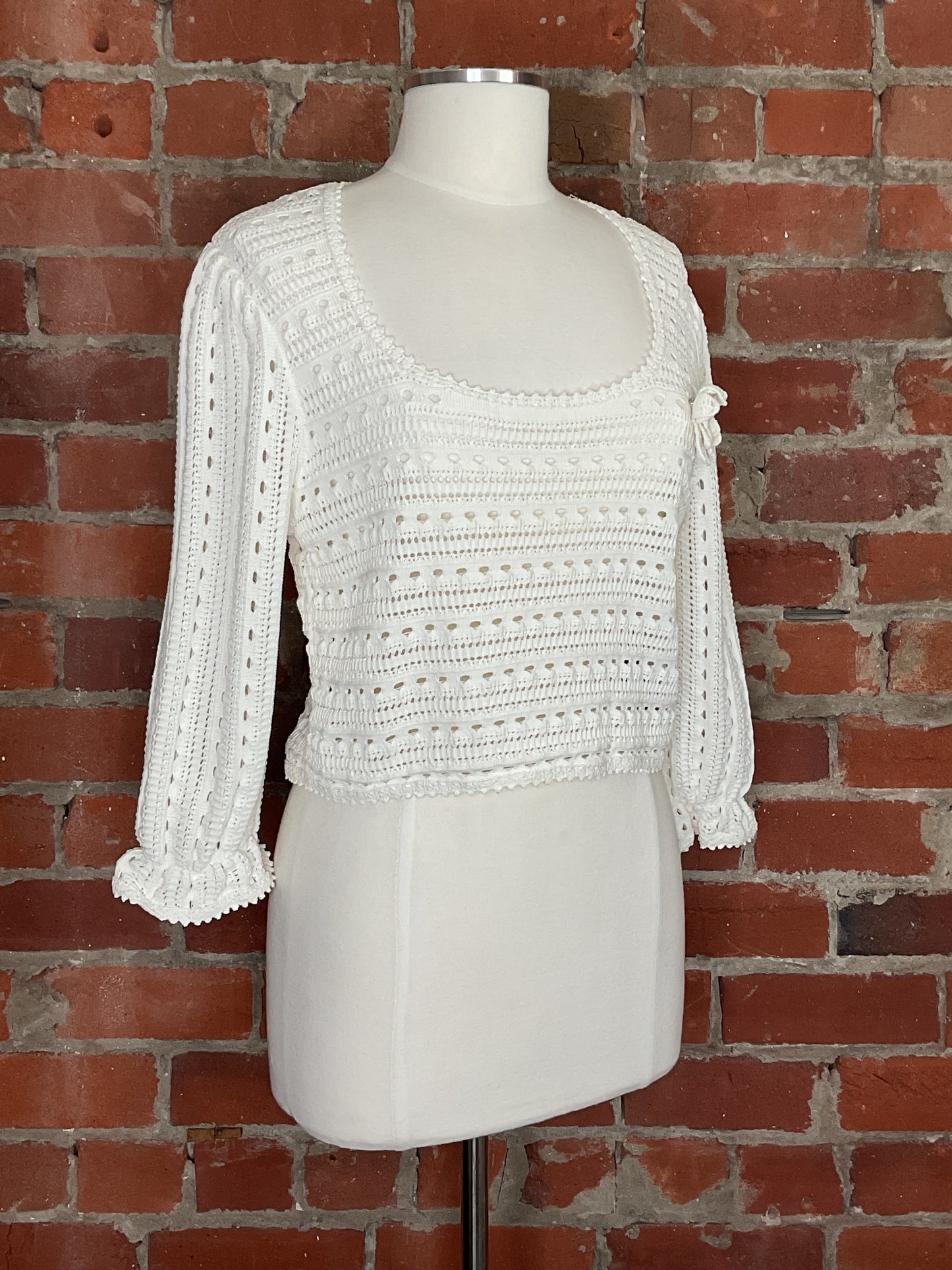 Maje Marcia Cropped Sweater | SZ 3
