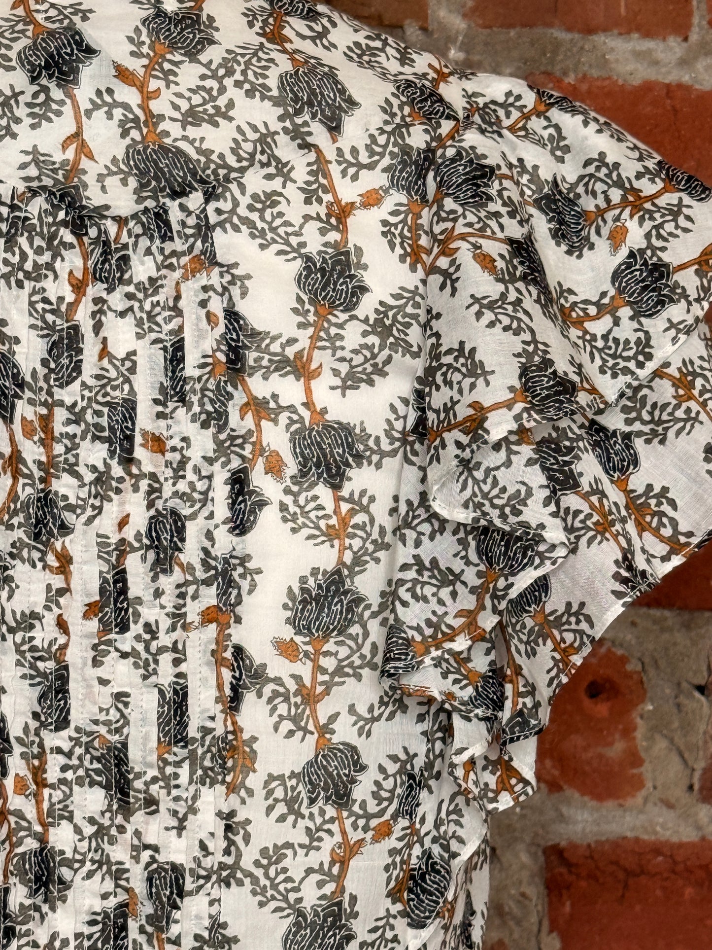 Isabel Marant Madrana Floral-Print Top | SZ 36