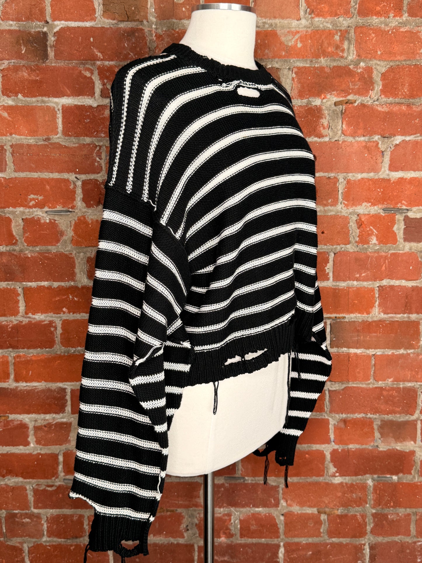 Maison Margiela Distressed Sweater | SZ S