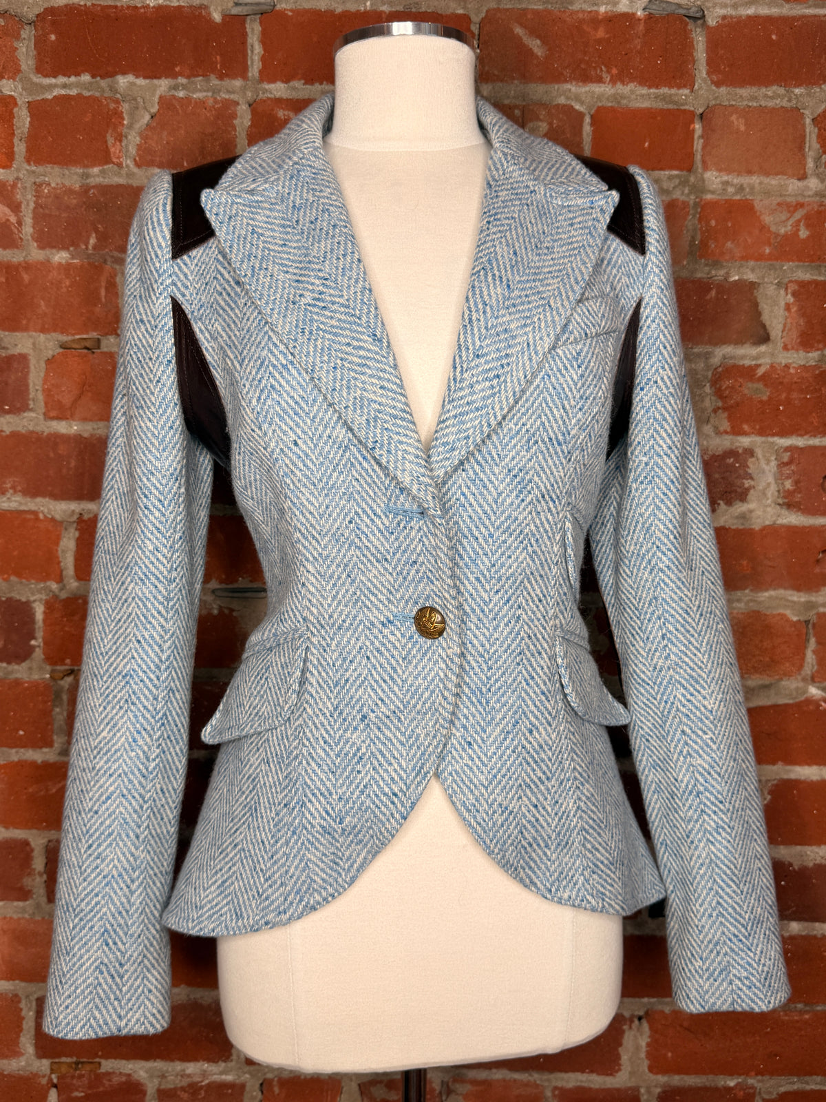 Smythe Rifle Patch Equestrian Blazer | SZ 6