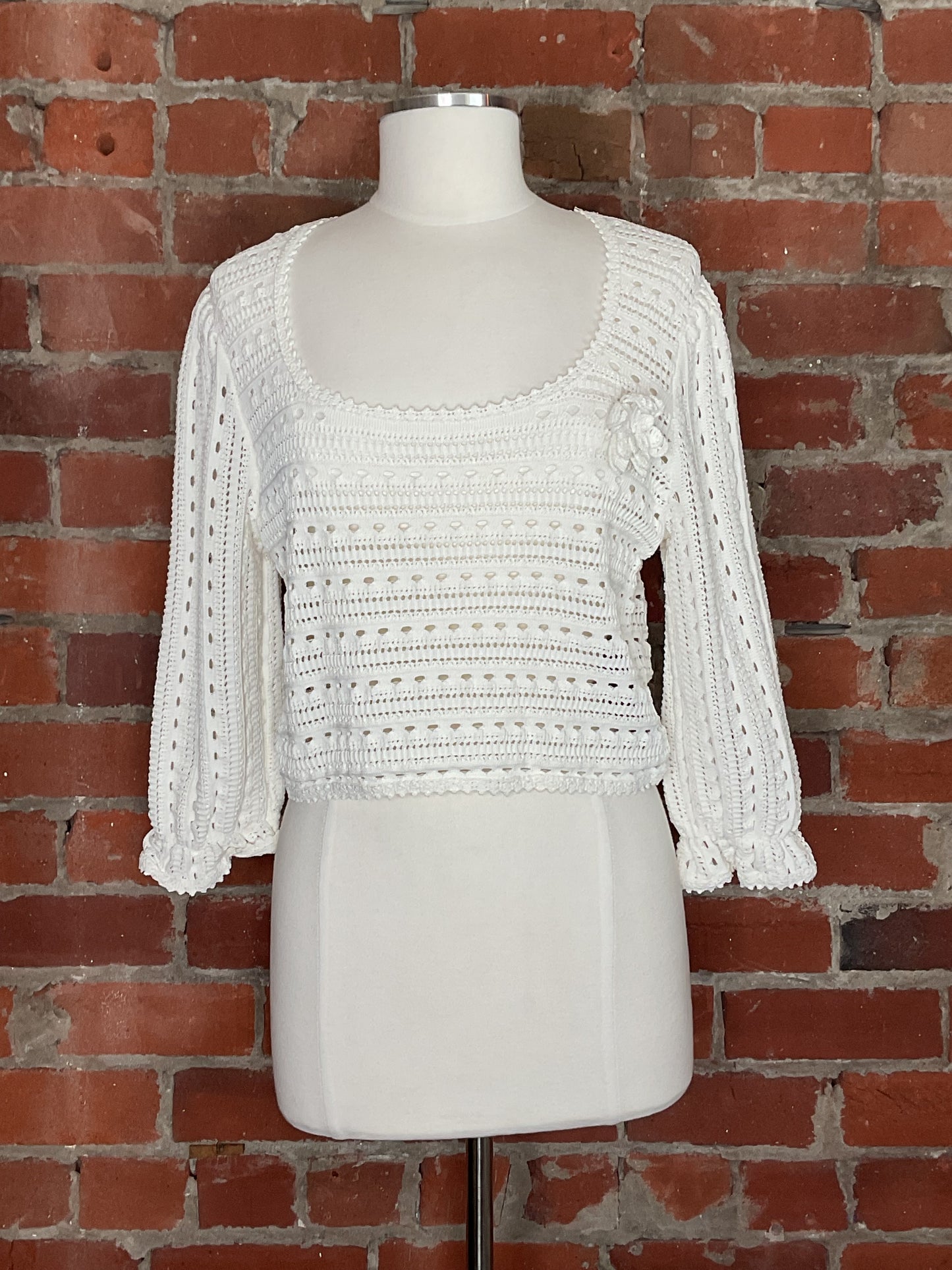 Maje Marcia Cropped Sweater | SZ 3