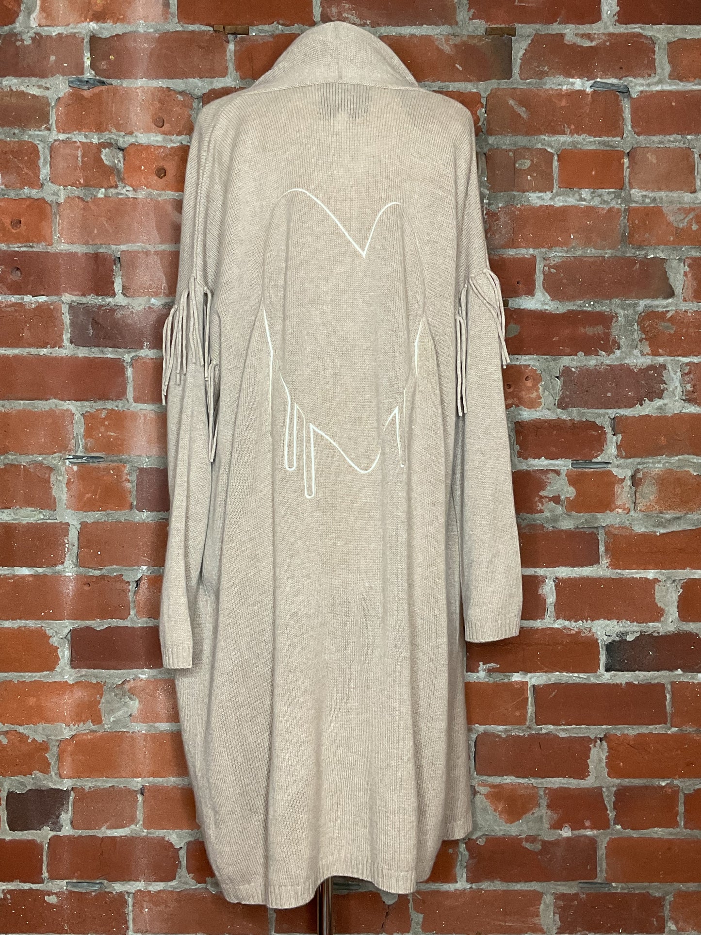 Kerri Rosenthal Cali Fringe Cardigan | SZ L