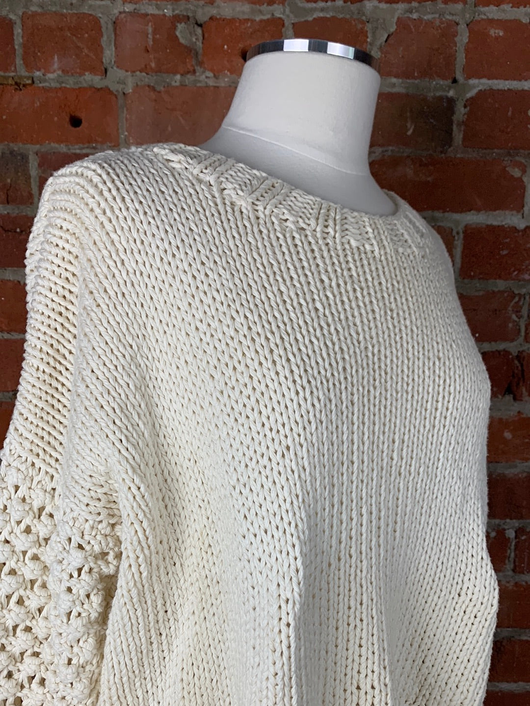 First Born Knits Chunky Sweater | SZ S